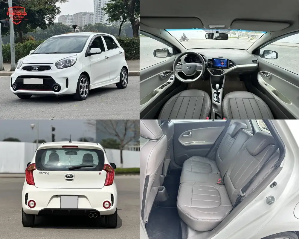 Xe Kia Morning 4 chỗ cho thuê xe đi miền Tây