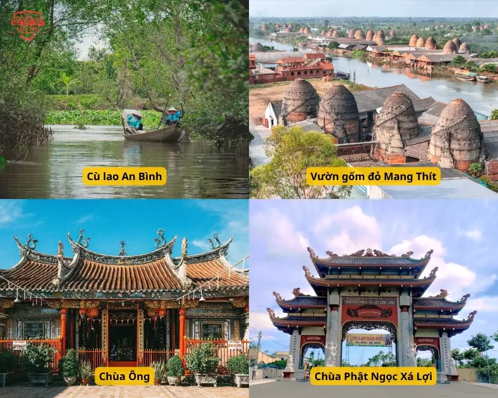 Địa điểm du lịch nổi tiếng ở Vĩnh Long