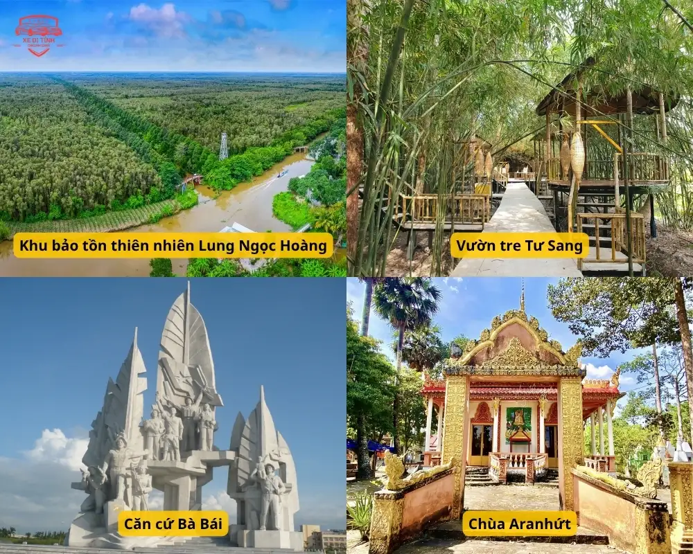 Địa điểm du lịch nổi tiếng ở Hậu Giang