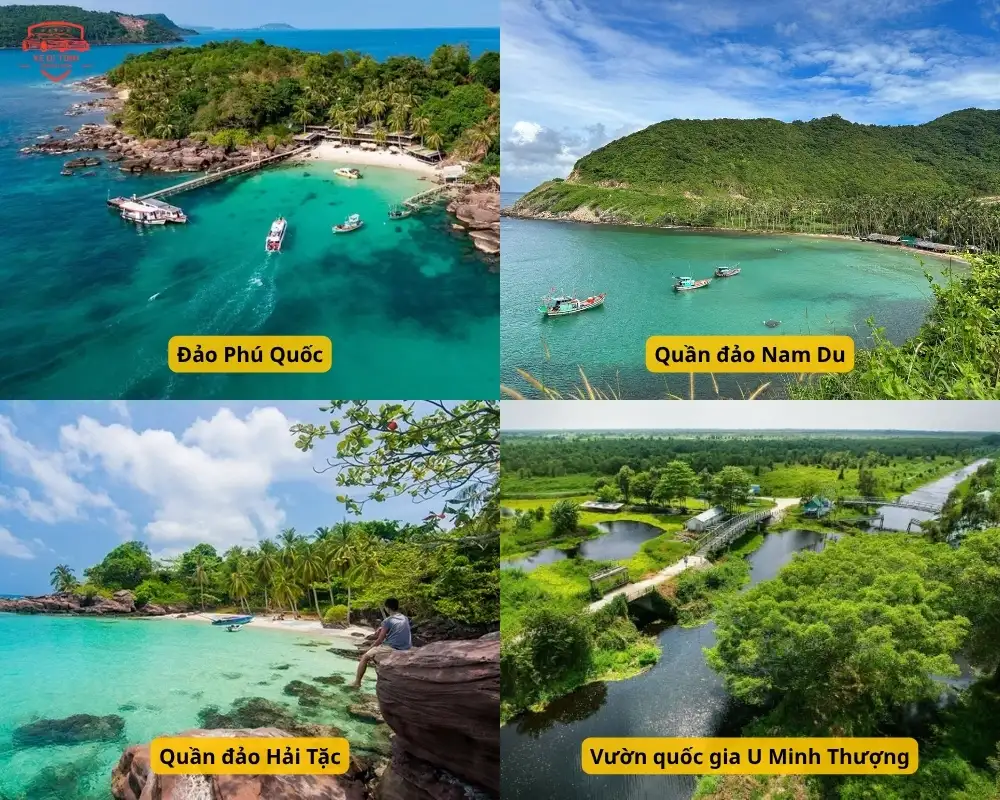 Địa điểm du lịch nổi tiếng ở Kiên Giang