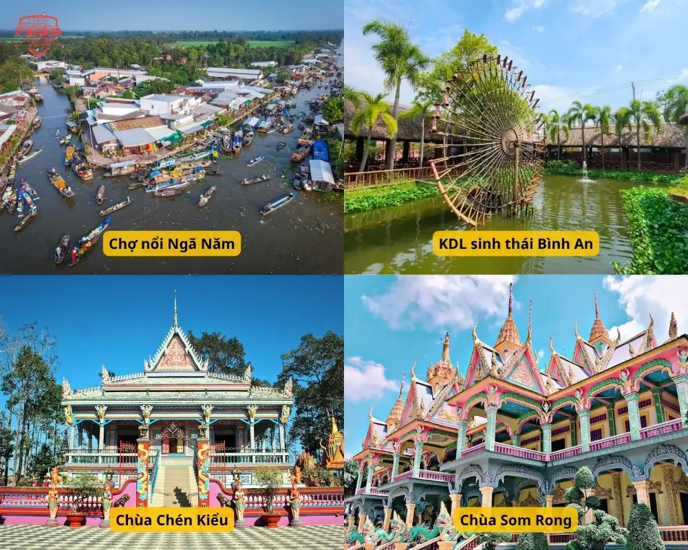 Địa điểm du lịch nổi tiếng ở Sóc Trăng