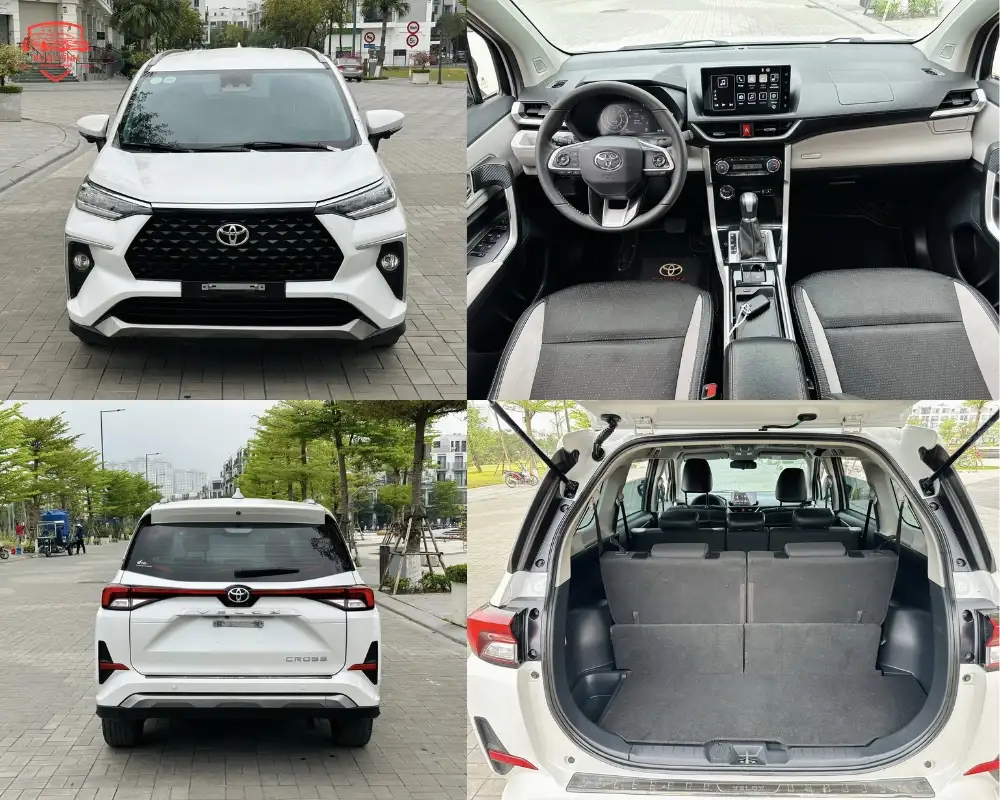 Xe Toyota Veloz Cross 7 chỗ cho thuê đi miền Tây