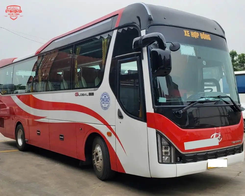 Xe Hyundai Tracomeco 45 chỗ cho thuê đi miền Tây