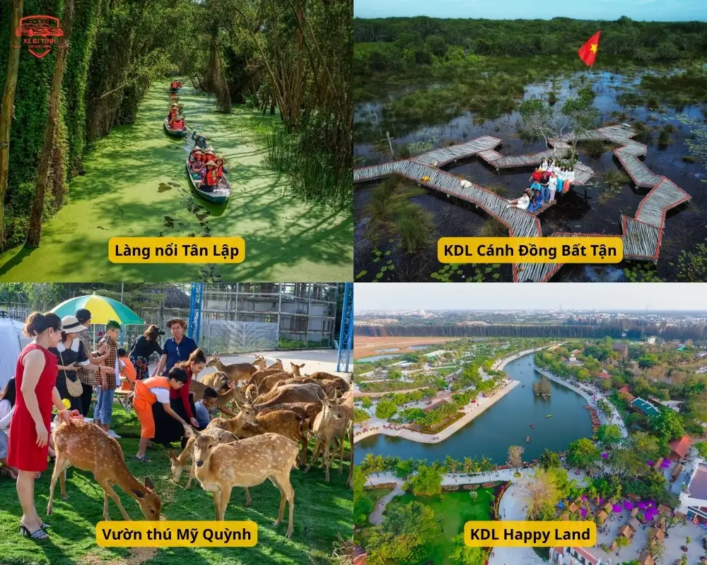 Địa điểm du lịch nổi tiếng ở Long An