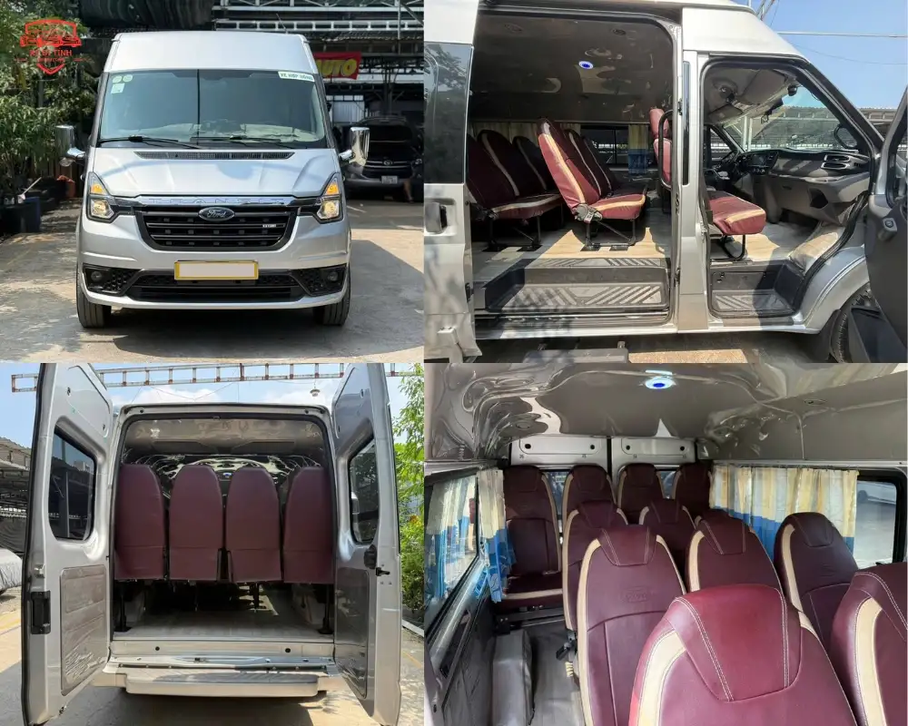 Xe Ford Transit 16 chỗ cho thuê đi Vũng Tàu
