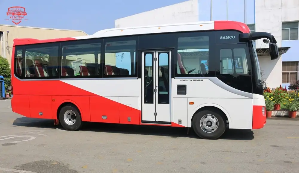 Xe Isuzu Samco 29 chỗ cho thuê đi Vũng Tàu